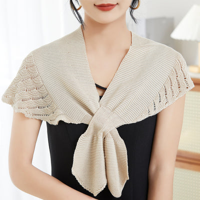 Chal de Seda Helada para Mujer - Protección de Cuello y Escote - Image 2