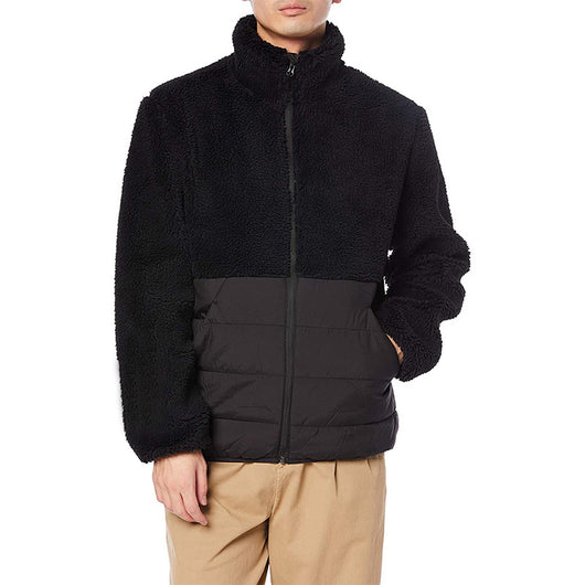 Suéter de Polar Fleece Casual para Hombre en Colores Sólidos