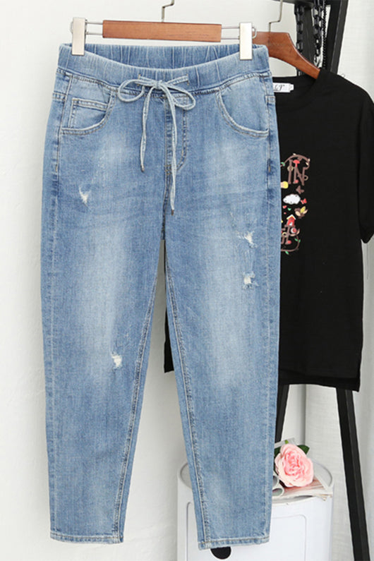 Jeans Holgados Talla Grande para Mujer - Image 11