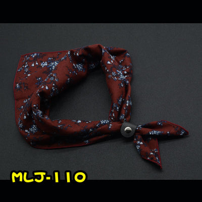 Pañuelo Retro Floral British de Moda Clásica - Image 23