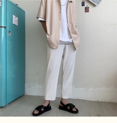Pantalones Sueltos con Pliegues - Comodidad y Estilo Moderno - Image 22