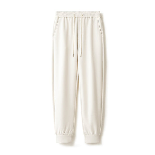 Pantalones de Buzo en Lana con Cintura Elástica y Cordón - Image 2