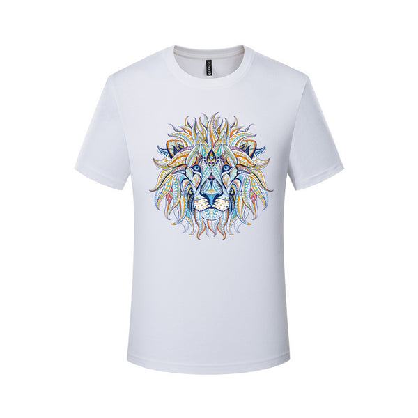 Playera Pareja de Leones Adorables - Serie Mascotas