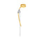 Tassel Brinco de Flor Vintage de Luxo Leve Feminino para Orelha Direita