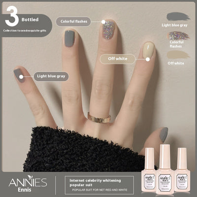 Set de Esmalte de Gel Nude Hielo Tricolor 2024 - Colección Jelly - Image 18