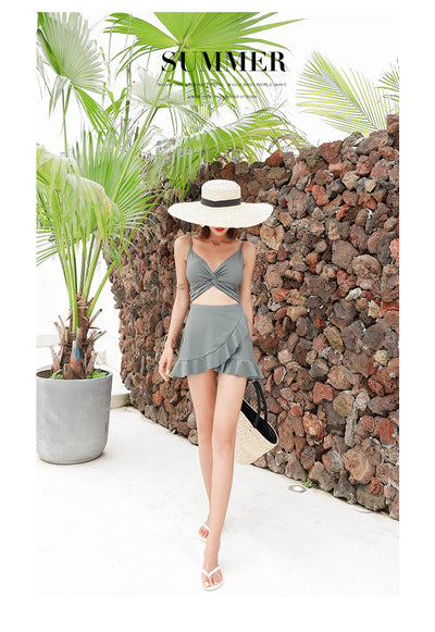 Vestido Crop Top Corto para Playa y Fiestas de Verano - Image 15