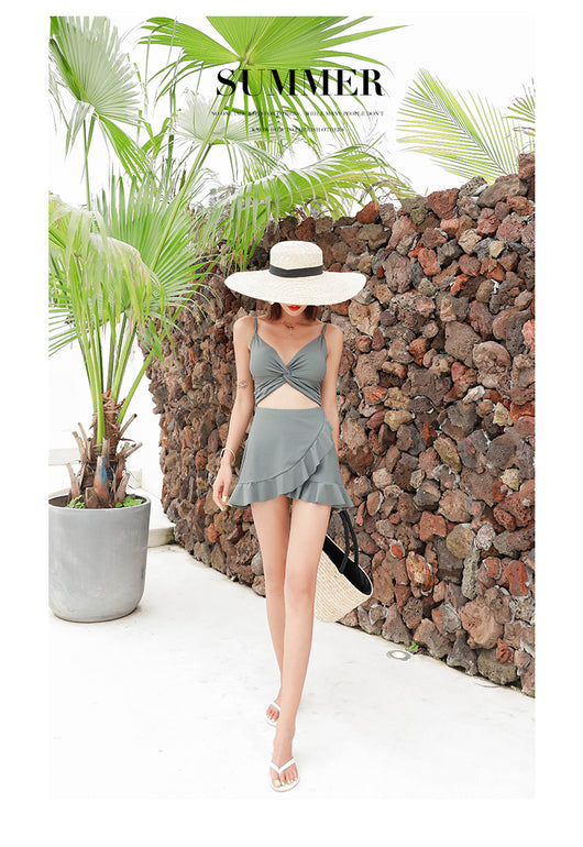 Vestido Crop Top Corto para Playa y Fiestas de Verano - Image 15
