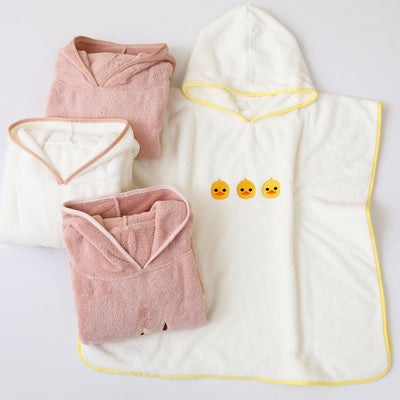 Bata Infantil con Capucha de Osito Bordado - Image 19