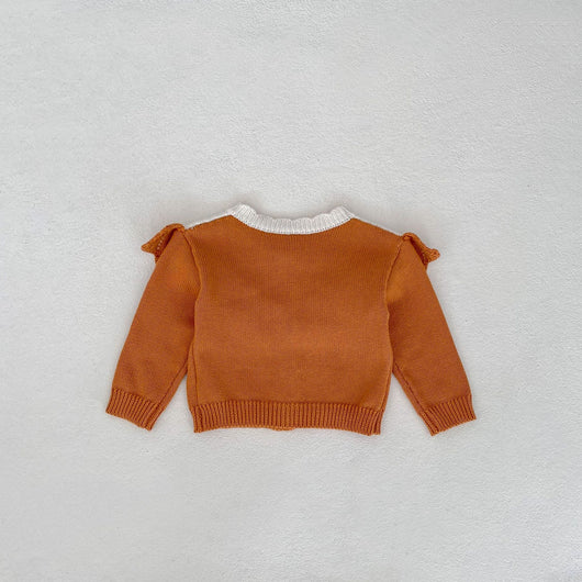 Cardigan de Encaje de Algodón para Bebé Niña - Manga Larga Otoño - Image 16