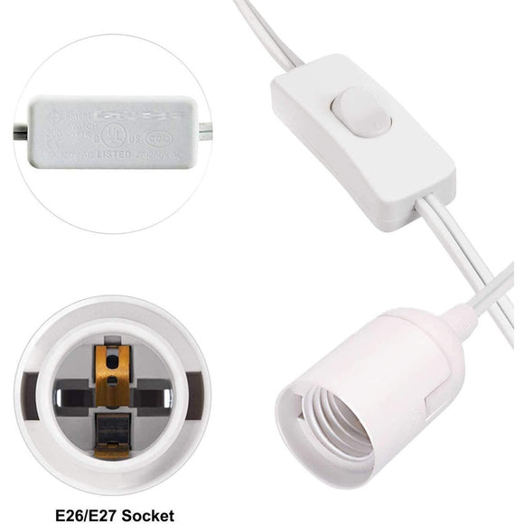 Lámpara de Techo Desmontable con Cable