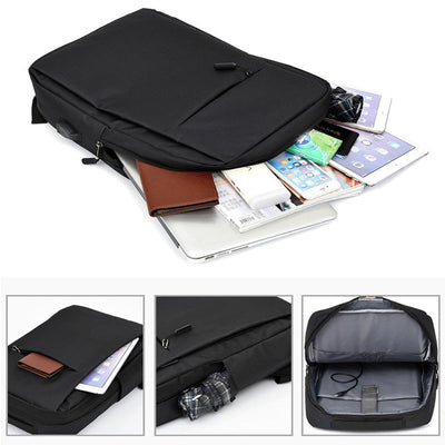 Mochila Ejecutiva para Laptop con Puerto USB - Bolsa de Negocios para Hombre - Image 7