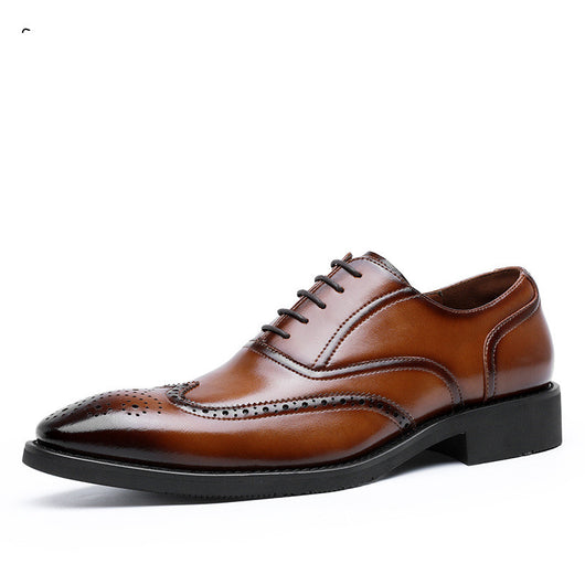 Zapatos Oxford de Cuero para Hombre con Suela de Goma - Image 12