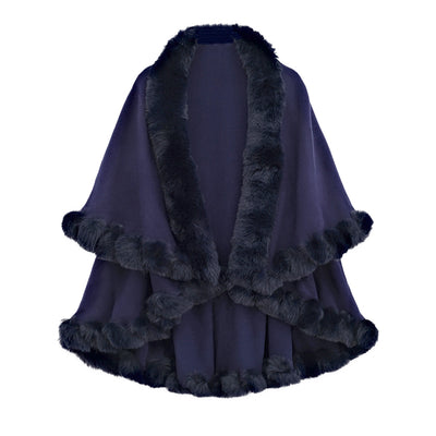 Capa y Chal de Doble Capa con Cuello de Conejo para Otoño e Invierno - Image 28