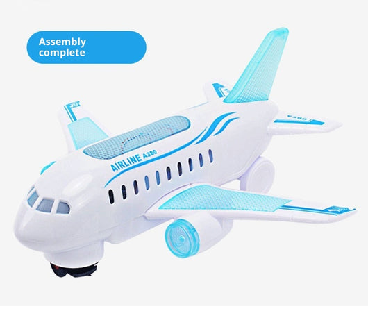 Avión Eléctrico Luminoso Musical con Control Universal para Niños - Image 8