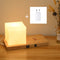 Bloque De Madera Maciza Con Enchufe Europeo