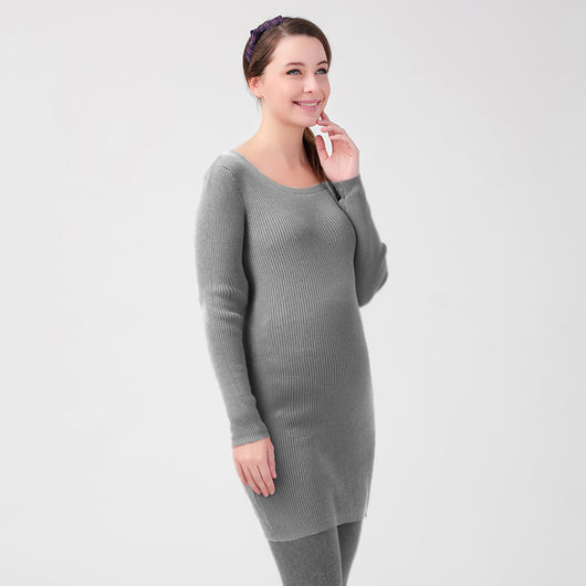 Suéter de Cuello Alto Tejido para Invierno - Image 2