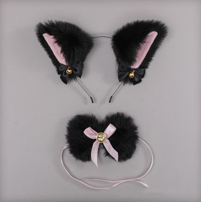 Diadema de Orejas de Gato Suave y Adorable - Image 4