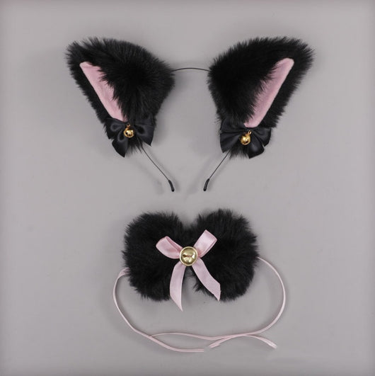 Diadema de Orejas de Gato Suave y Adorable - Image 4