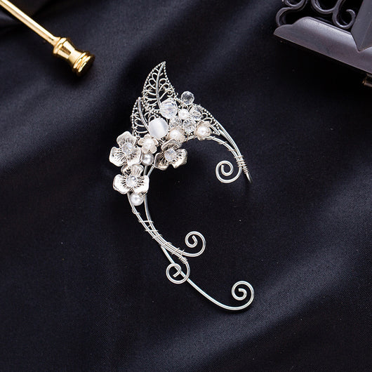 Aretes Hada Artesanales con Clip en Hueso - Image 13