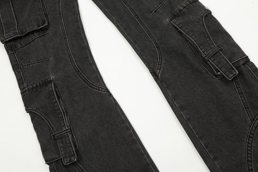 Overol de Algodón con Bolsillos Múltiples - Estilo Casual Versátil - Image 13