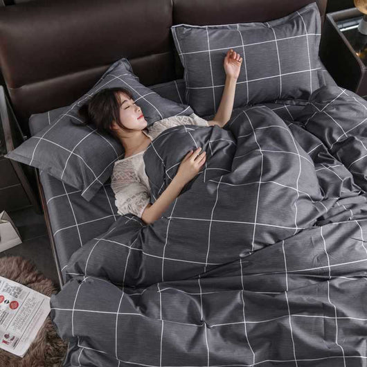 Funda Nórdica de Algodón Lavado para Cama Doble - Image 3