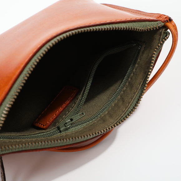 Bolso Bandolera Vintage de Cuero Genuino para Mujer