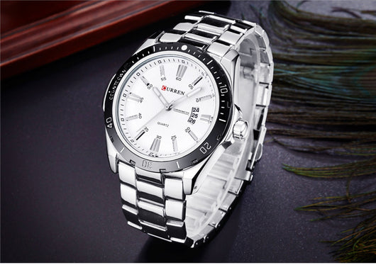 Reloj de Pulsera Hombre Resistente al Agua con Calendario - Image 9