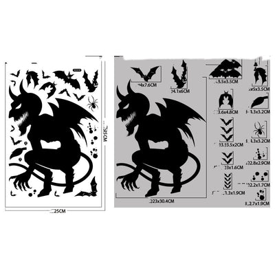 Pegatina Electrostática para Ventana con Diseño de Halloween — 25 × 35 cm - Image 7
