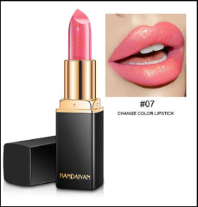 Labial Metálico Camaleón con Efecto Perlado y Cambio de Temperatura - Image 18