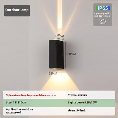 Lámpara LED Impermeable para Exterior - Diseño Moderno para Pasillos y Salas - Image 7