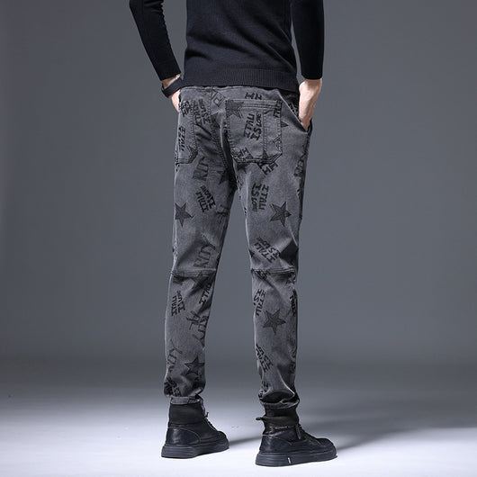 Pantalones Casuales Slim Fit de Corte Recto para Hombre - Image 3