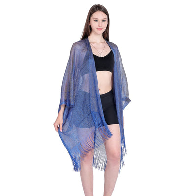 Blusa Playera con Cintas Doradas y Plateadas - Protección Solar Elegante - Image 30