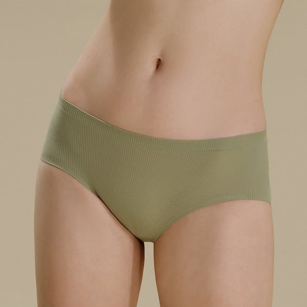 Calzones Femeninos sin Costuras de Algodón Respirable