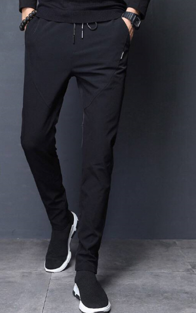 Pantalones Deportivos de Terciopelo Grueso sin Magnético para Otoño e Invierno - Image 8
