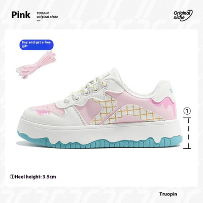 Tenis Deportivos Casuales para Mujer con Plataforma Transpirable - Image 6