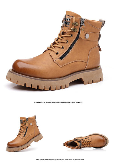 Botas Altas de Terciopelo Térmicas con Aumento de Altura - Image 11