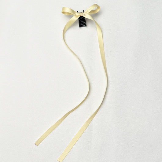 Pinza para Cabello Tipo Garra con Moño de Cinta de 36cm - Poliéster Algodón - Image 7