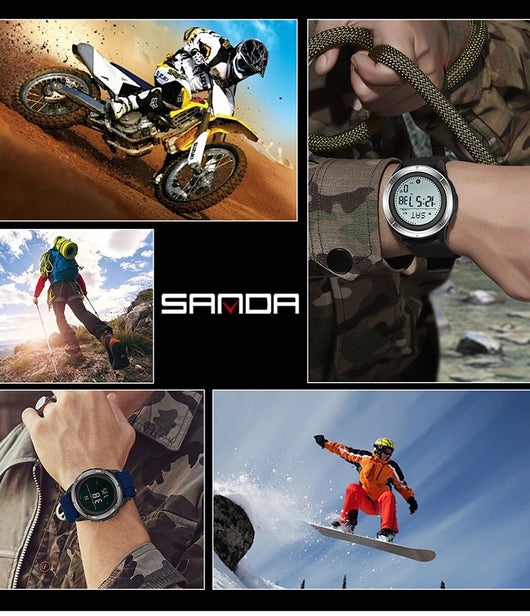 Reloj Deportivo Multifuncional Resistente al Agua para Hombre - Image 14