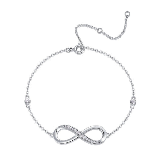 Pulsera de Plata S925 con Moissanita Premium - Joyería Lujo Ligero Chapada en Platino - Image 12