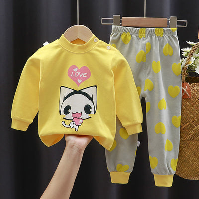 Conjunto de Ropa Interior Infantil Algodón Primavera Otoño - Image 48