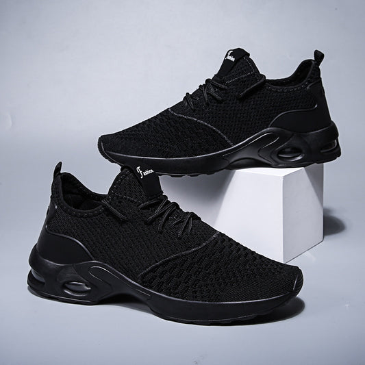 Zapatillas Deportivas Tejidas Transpirables Estilo Coreano - Image 2