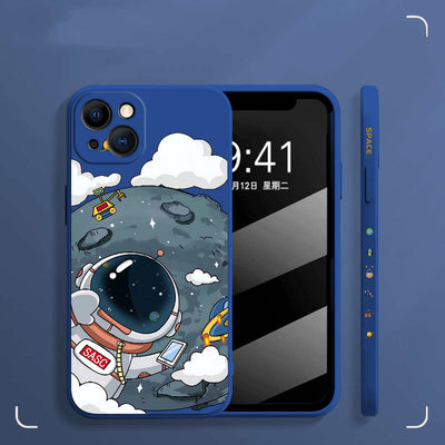 Funda TPU Cubo Rubik con Astronauta Lateral - Image 6