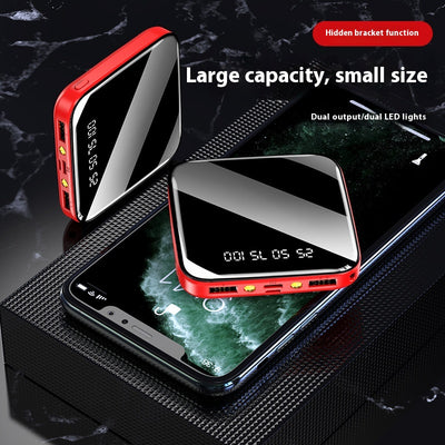 Batería Portátil Mini Espejo 20000 mAh - Carga Rápida y Diseño Compacto - Image 3