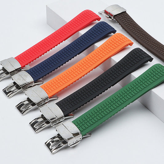 Correa de Reloj Silicona Baida 21mm con Cierre Plegable