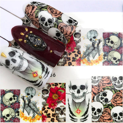 Calcomanías de Flores para Uñas - Image 2