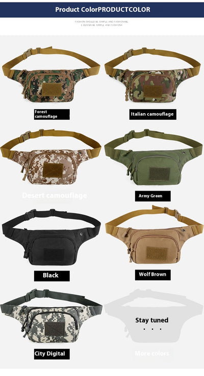 Riñonera Táctica Militar Camouflage - Mochila de Nylon para Deportes Outdoor - Image 17