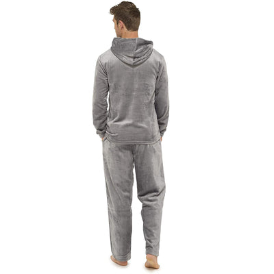 Pijama Gris Franela para Hombre - Confort Simple y Duradero - Image 5