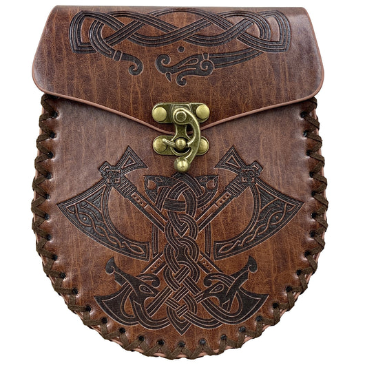 Bolsa Medieval Estilo Vikingo para Cintura - Monedero Vintage Artesanal - Image 6