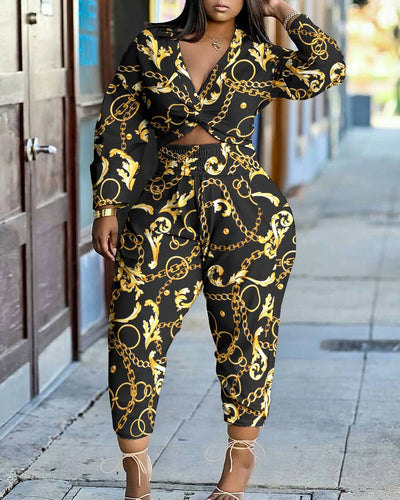 Conjunto de Dos Piezas con Estampado para Primavera y Otoño - Image 10