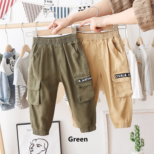 Pantalones Casuales Estilo Militar con Bolsillos Funcionales - Image 3
